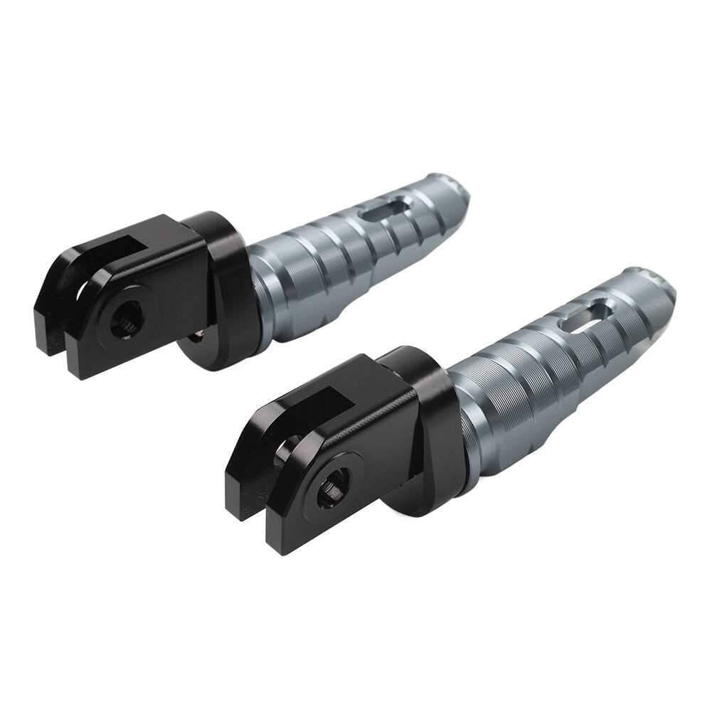 Gray Front Footrests Foot Peg For Daytona 660 2024 Speed Triple 1200 RR 2021-24