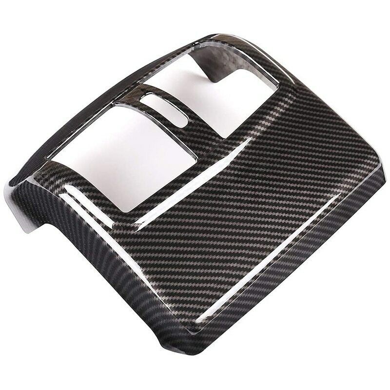Carbon fiber for rear air conditioning socket ventilation cover of for Mercedes-Benz W212 E-Class