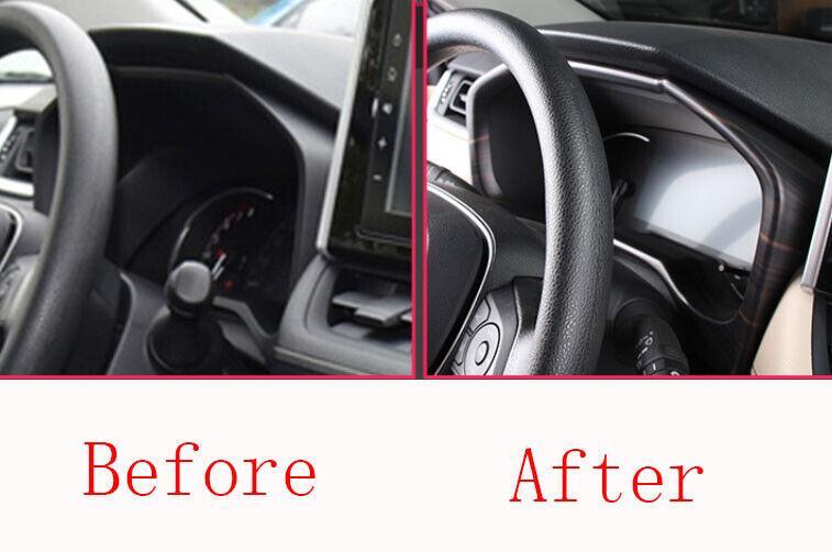 Car for Toyota RAV4 20-22 Peach Wood Grain Central Console Dashboard Panel Trim