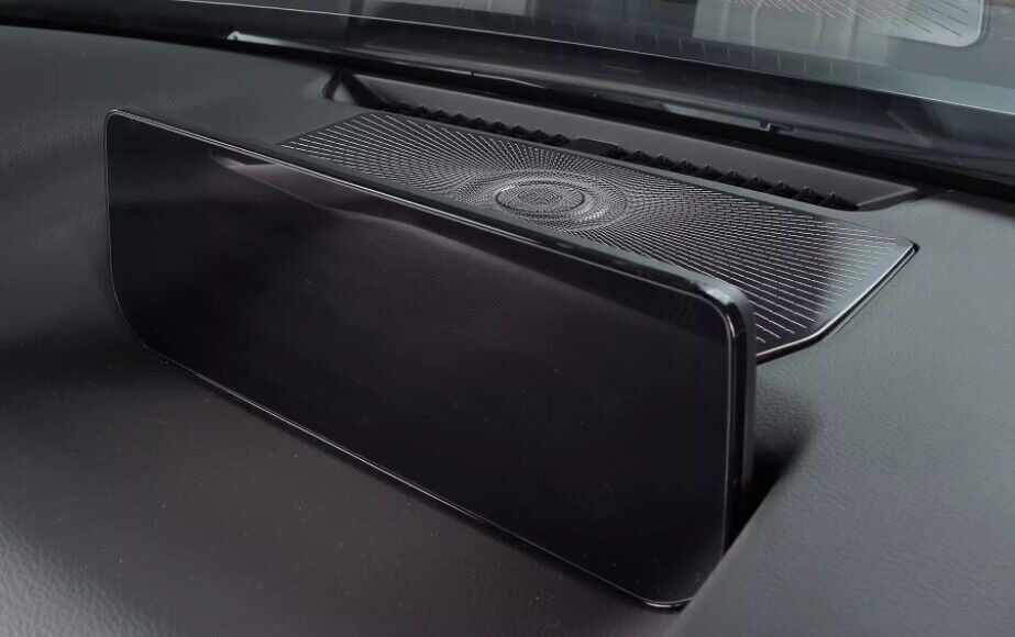 1P for Mazda CX-50 23-25 Black Steel Dashboard Central Speaker Frame Cover Trim