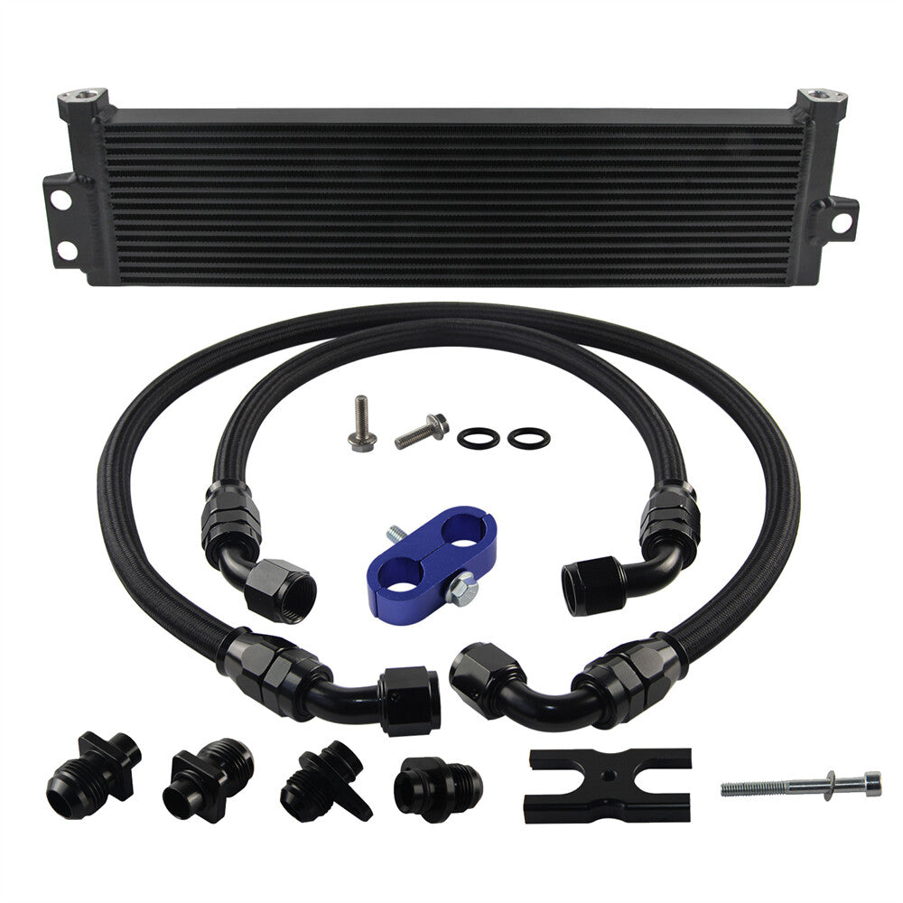 Performance Oil Cooler Kit for BMW M3 M4 M2 S55 F80 F82 F83 F87 F8X 15-20 Black