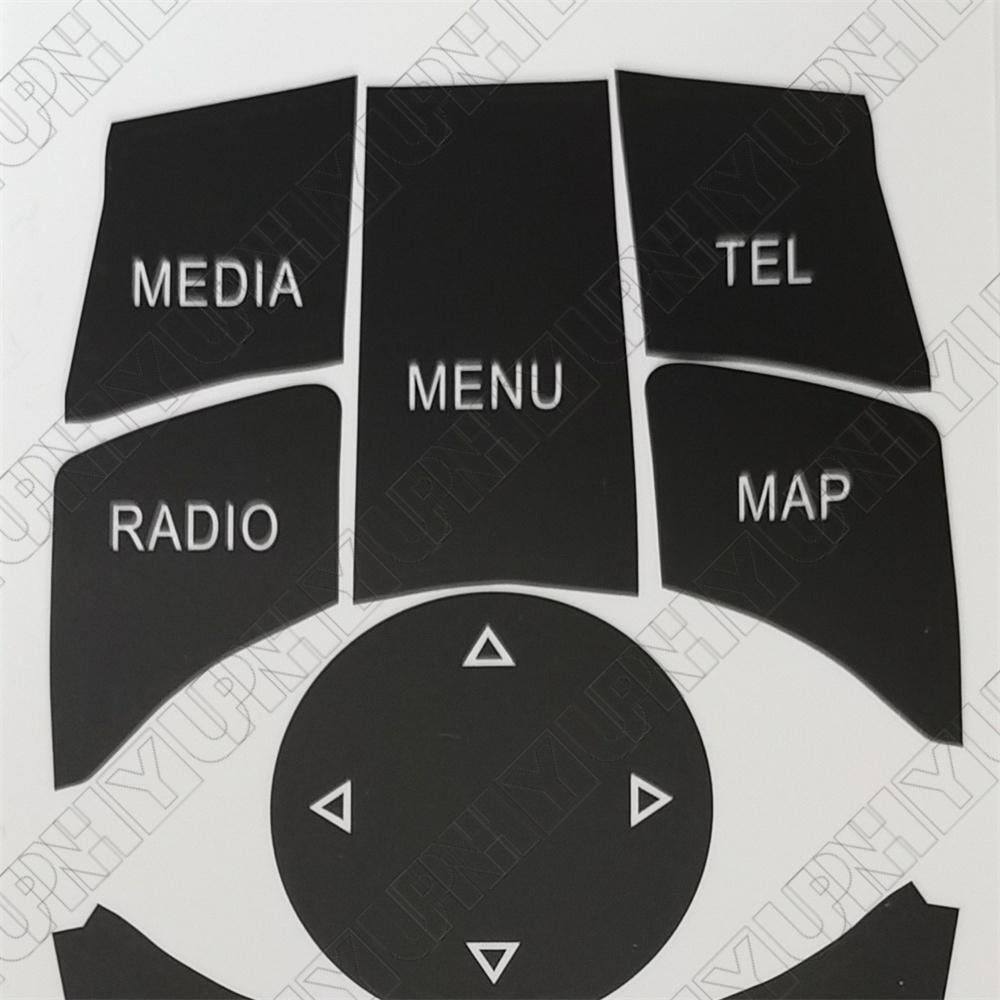 1 Set Button Repair Decal Stickers for BMW 3 Series E90 E92 E93 iDrive 2009-2011
