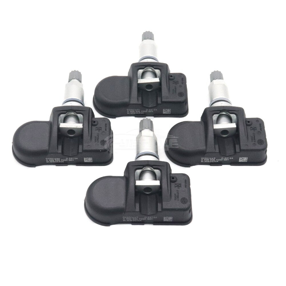 4PCS x A0009057200 for Mercedes-Benz C250 C300 New Tire Pressure Monitor Sensor