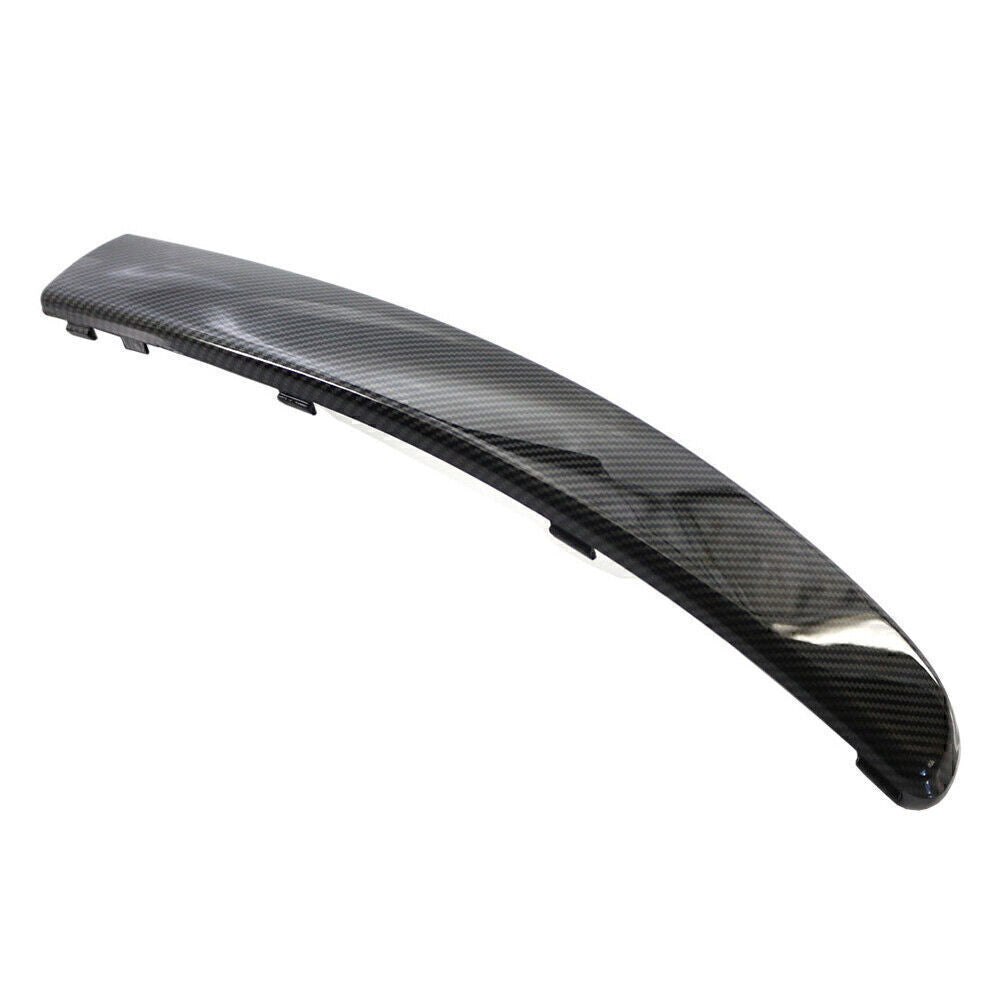 Carbon Fiber Front Right Side Bumper Moulding Trim Fit for FIAT 500 2007-2015 08 09