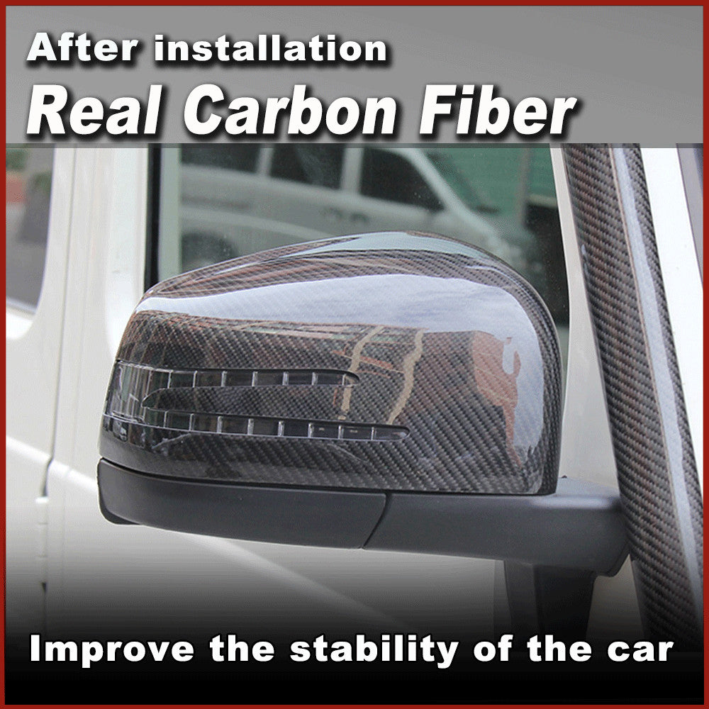 REAL Carbon Mirror Cover for Mercedes-Benz G Class G500 G63 ML400 W166 W143