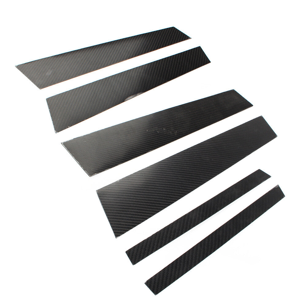 Exterior Door Window B Pillar Post Cover Trim for Mercedes-Benz E Class 2017-19