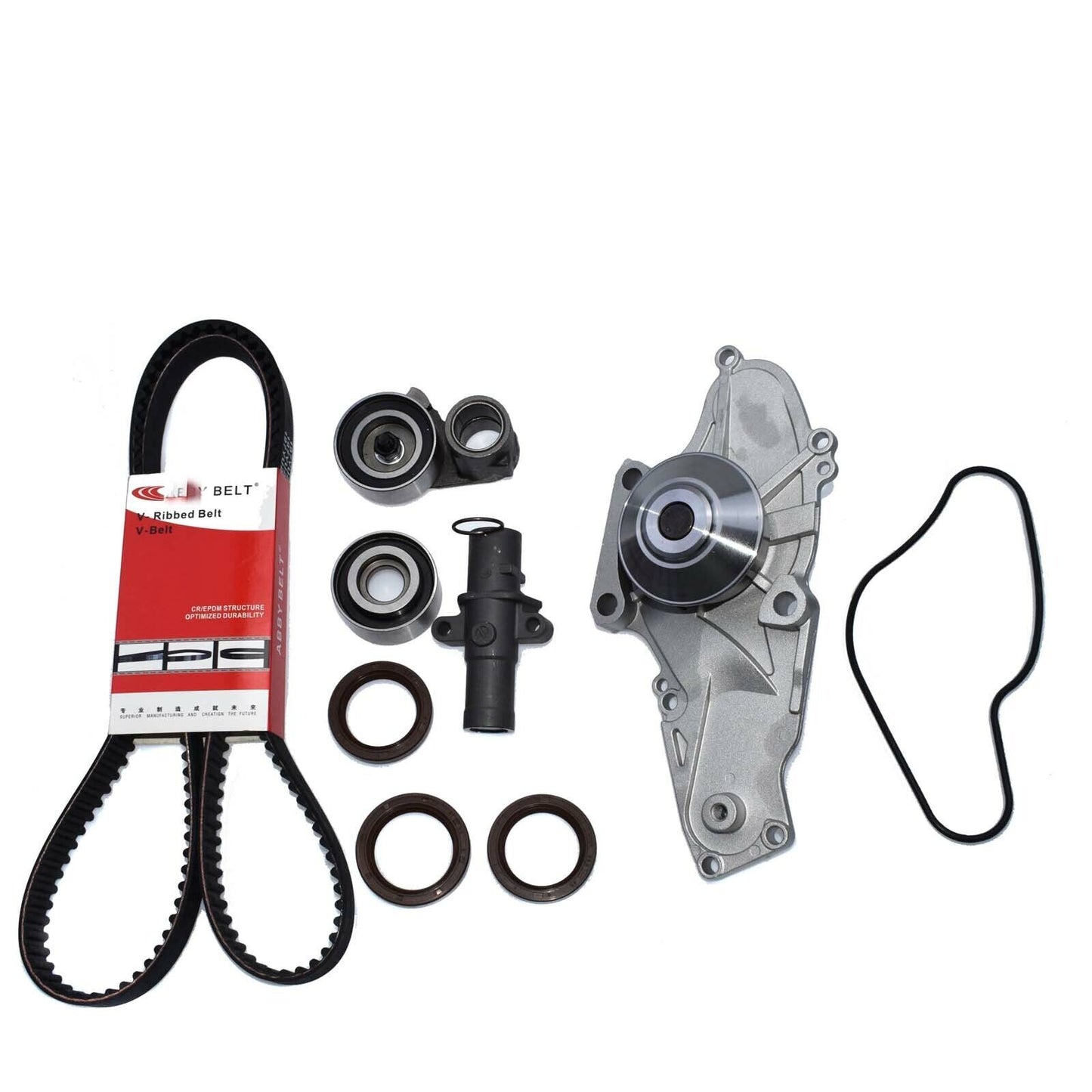 for Honda / for Acura Odyssey V6 Timing Belt Tensioner Pulley Water Pump Seal Kit