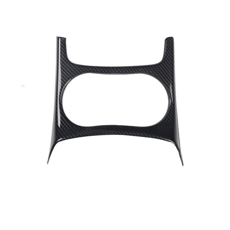 for Audi Q5 2009-17 ABS Carbon Fiber Central Console Water Cup Frame Cover Trim