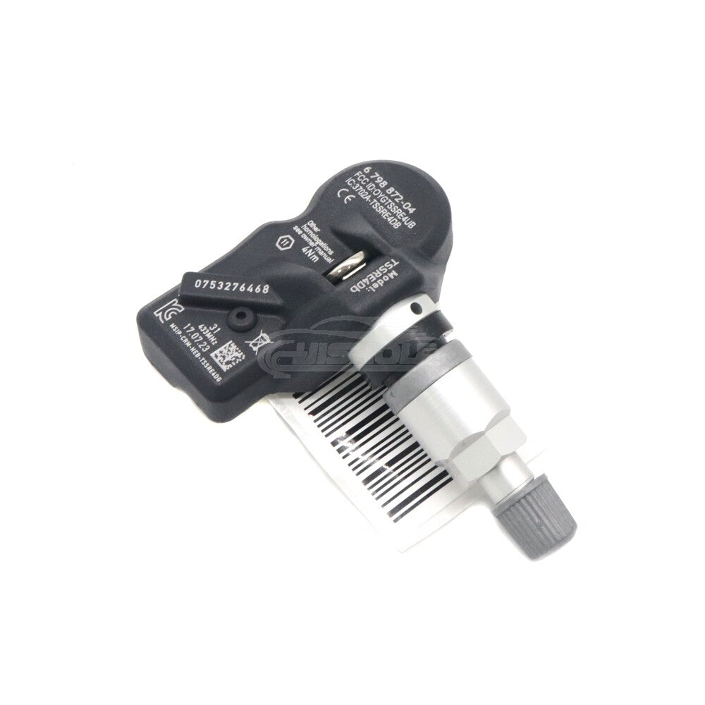 A set of 4 new TPMS tire pressure monitoring sensors, model 6798872-04 36106798872, suitable for BMW .