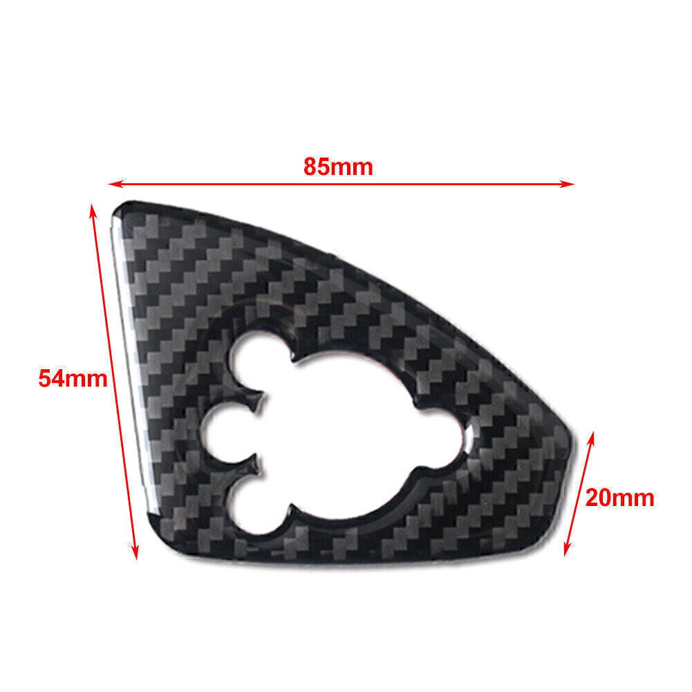 Interior Door Lock Button Cover Trim Red for Audi TT TTRS 2008-2014 2009 2010
