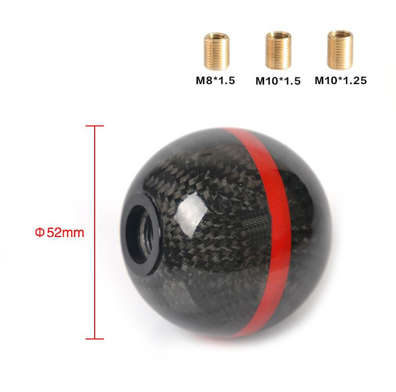 Carbon fiber leather black car keychain/key ring with horseshoe ring for Volvo V40