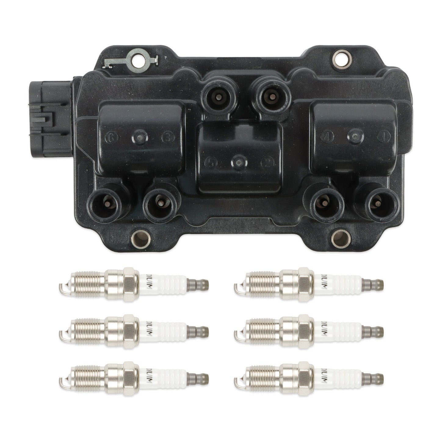 Ignition Coils Spark Plugs for Chevy Impala Uplander Malibu Monte 3.5 3.9 4.3L