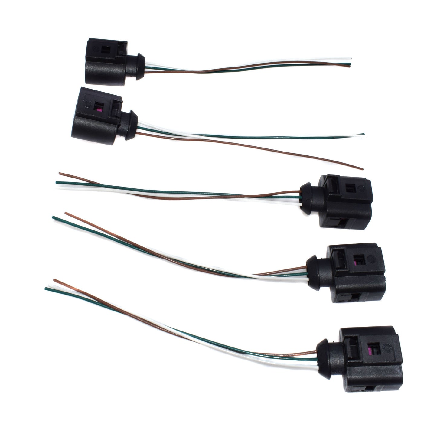5X Pressure Sensor Connector Harness Plugs 3B0973703G for A3 Beetle for Jetta for Passat