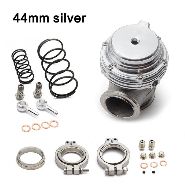 For Tial 44mm External Wastegate MVR V-Band Flange Turbo Water Cooled Silver