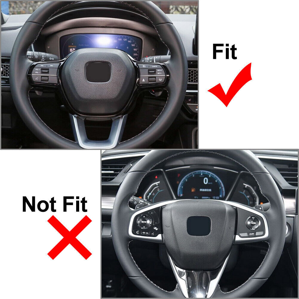 Real Carbon Fiber Steering Wheel Paddles Shifter Trim for Honda for Civic 11th 2022+