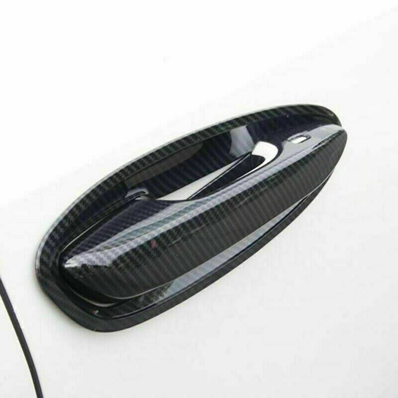 12P for Lexus ES350 300h 2019-2022 Carbon Fiber Door handleDoor Bowl Trim Cover