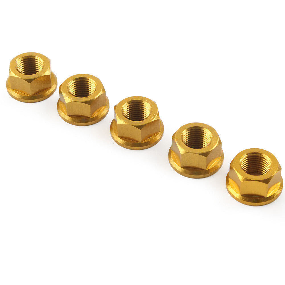 Kettenradmuttern M10 for Ducati Hypermotard 796 950 Hyperstrada 821 939 Gold