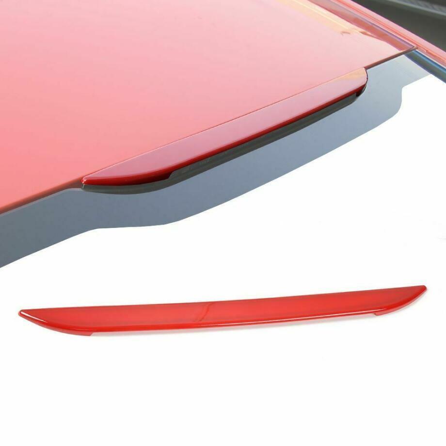 ABS Red Car High Brake Light Decal Frame Cover Decoration for Ford for Mustang 2015 - 2021