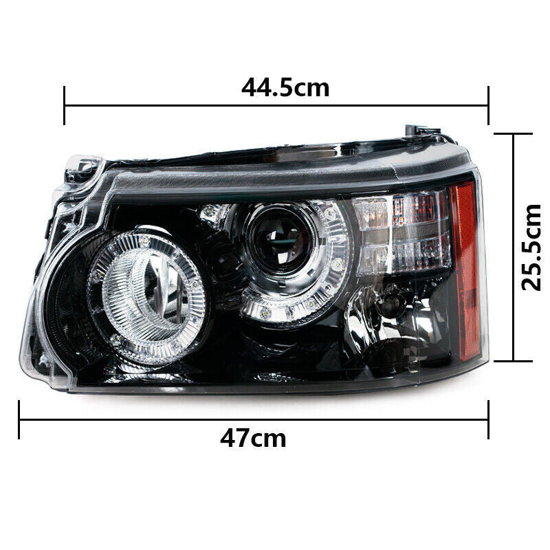 2Pcs for Land Rover for Range Rover Sport L320 2010-2013 Front Headlight Assembly