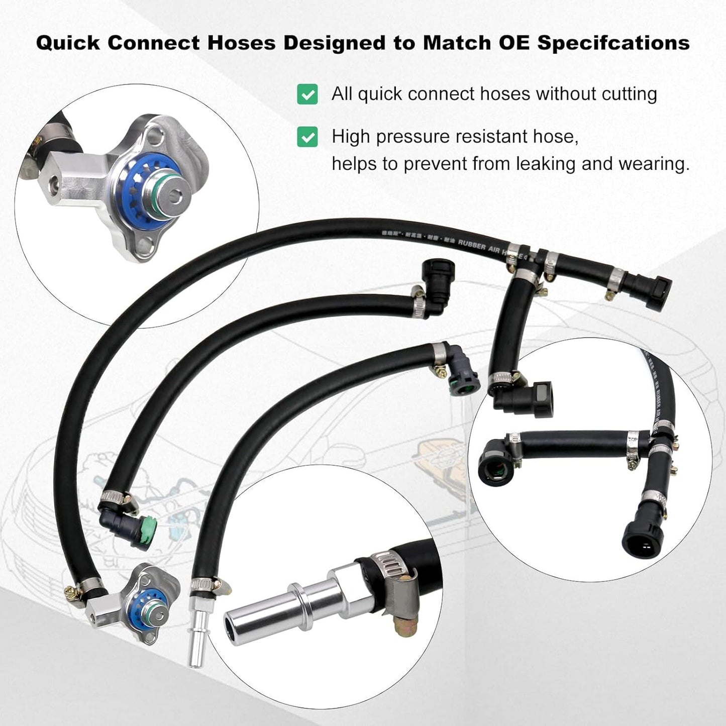CP4 Disaster Prevention Kit for Ford F250 F350 F450 550 6.7L Power Stroke Diesel