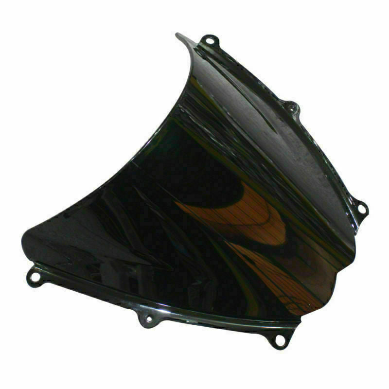 Front Windscreen Windshield Double Bubble Black for Suzuki 2007 2008 GSXR1000 K7