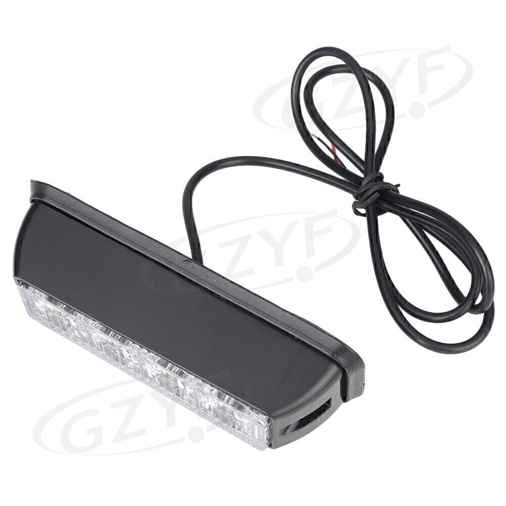 DC 12V Emergency Beacon Strobe Flash Warning Light w/ 4-LEDs Universal Set 1pc