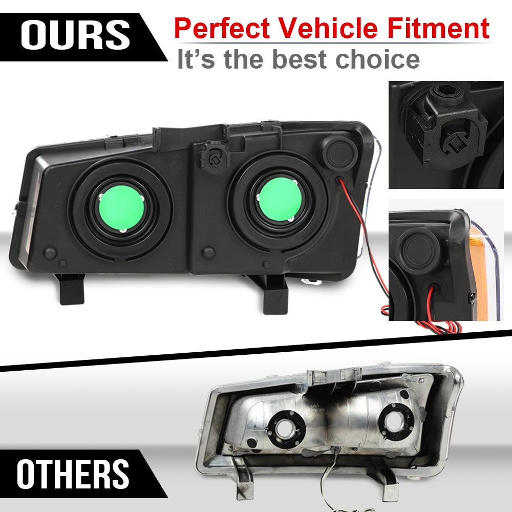 LED DRL (Radio and Water) system, 2003-2007, red/purple traffic lights + red light
