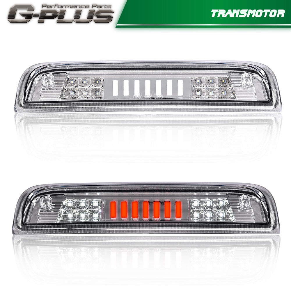 Fits 14-18 for Sierra / Silverado Chrome I-Style LED 3rd Brake Light/Cargo Light