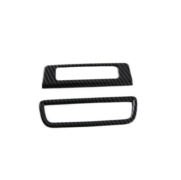 ABS Carbon Fiber Headlight Button Switch Cover Trim for Mazda CX-50 CX50 2023-25
