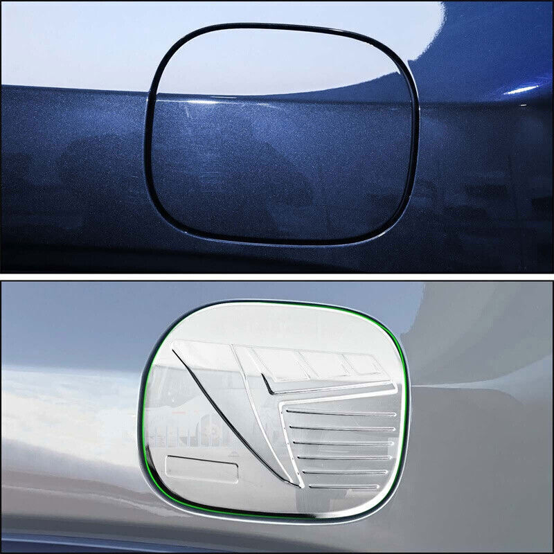 1P for Mazda CX-50 2023-2025 Chrome Outside Fuel Filler Cover Gas Tank Cap Trim