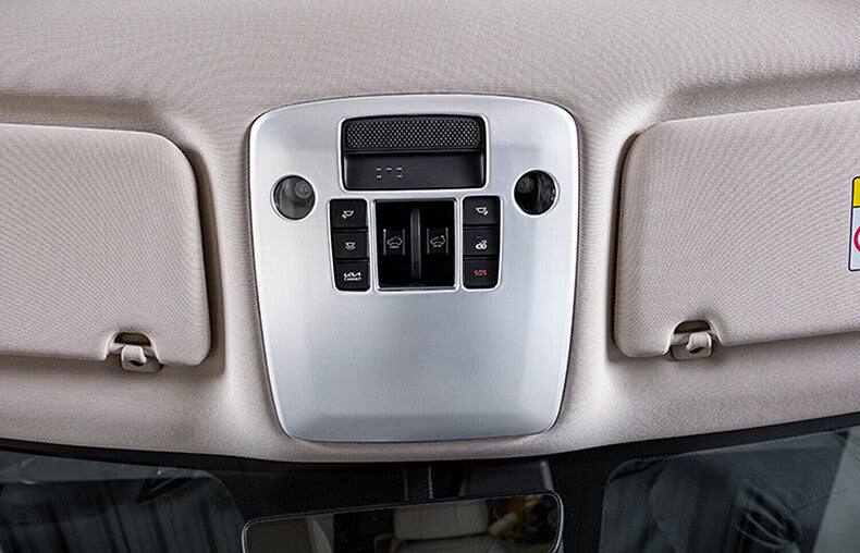 for Kia Carnival 2022-2023 Silver interior Front Reading Light Lamp Frame Trim