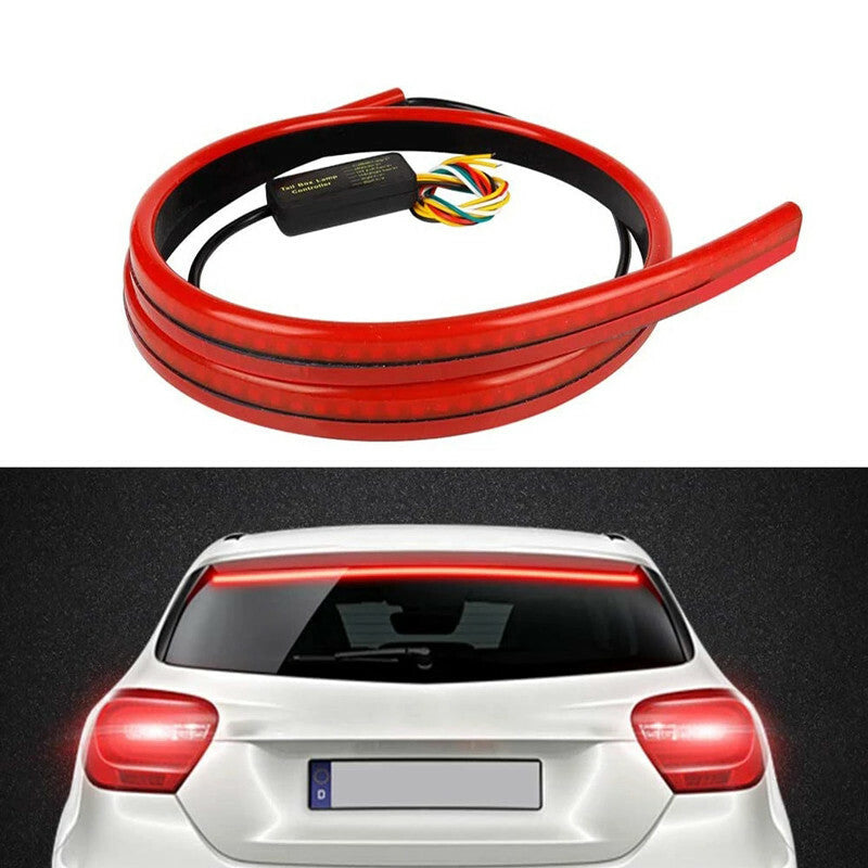 Car LED Strip Brake lights Rear Tail Warning Turn Signal Double Flash Lamp Bar