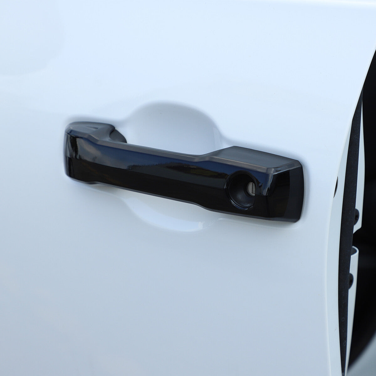 Carbon fiber Look Shift gear handle headgear for Tundra Redwood 2022-2023