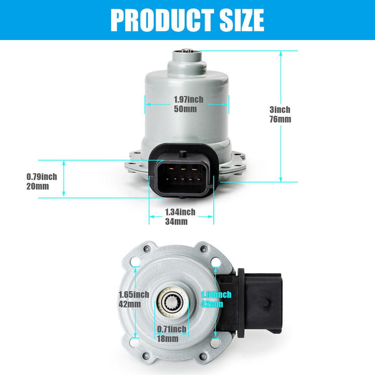 2Pcs Automatic Transmission Clutch Actuator AE8Z-7C604-A for Ford Fiesta Focus