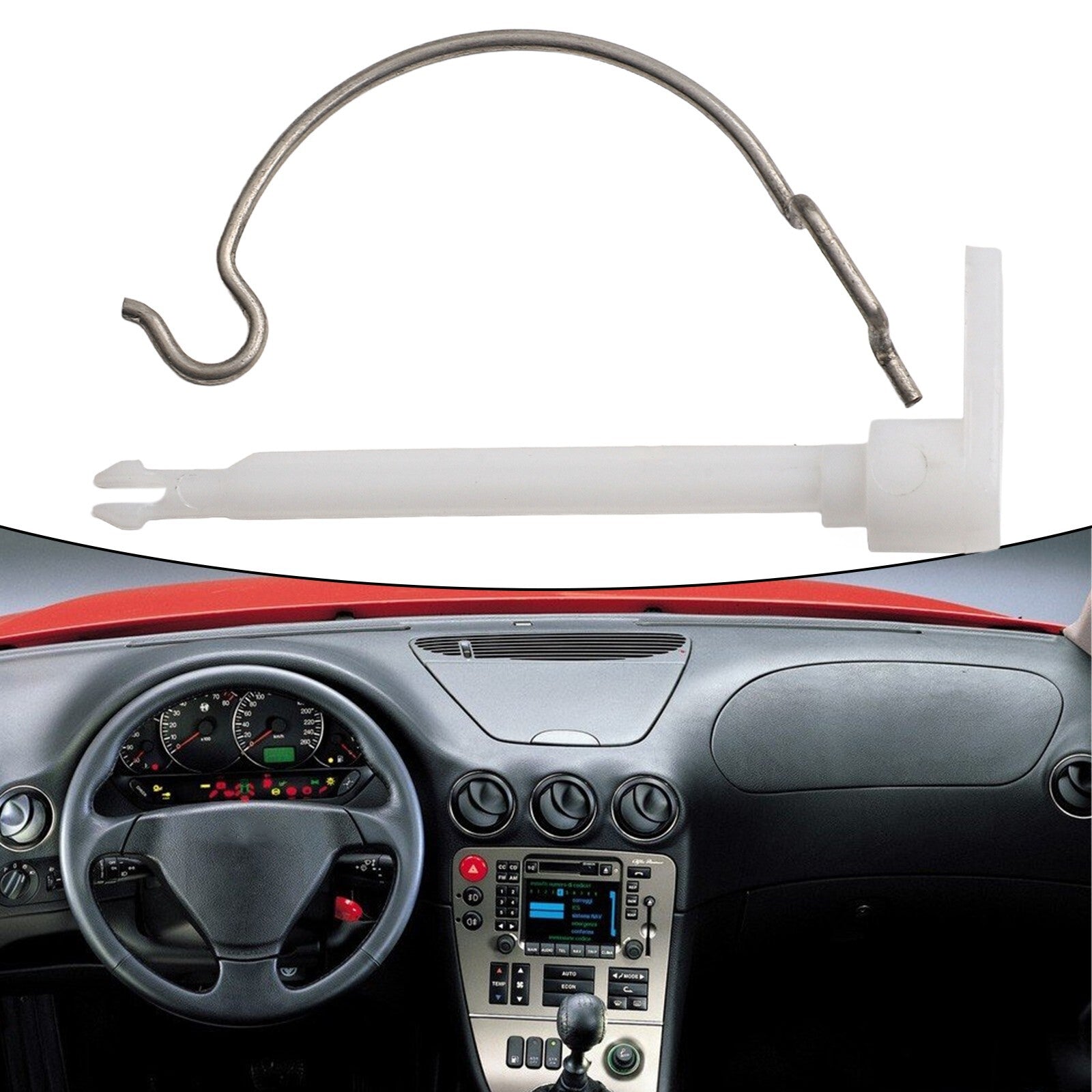 FUEL DOOR PIN AND SPRING KIT for ALFA ROMEO GIULIETTA AND for 51851496