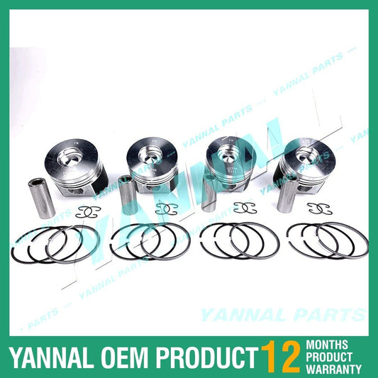 V2203M-DI engine piston kit for Kubota engines, suitable for Bobcat S130 S150