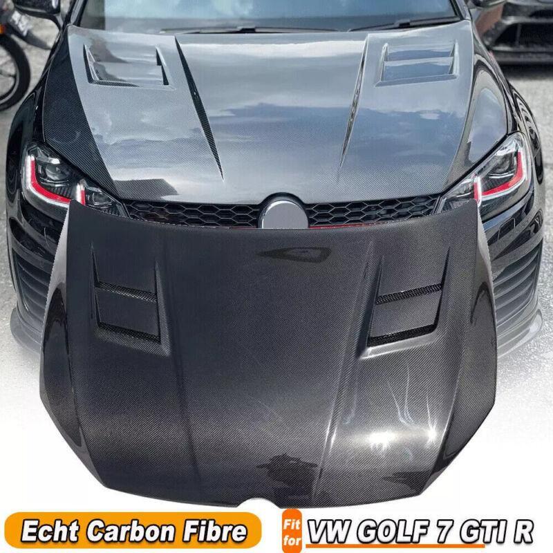 Carbon fiber engine cover suitable for Volkswagen for Golf 7 MK7 GTI R 2014-17
