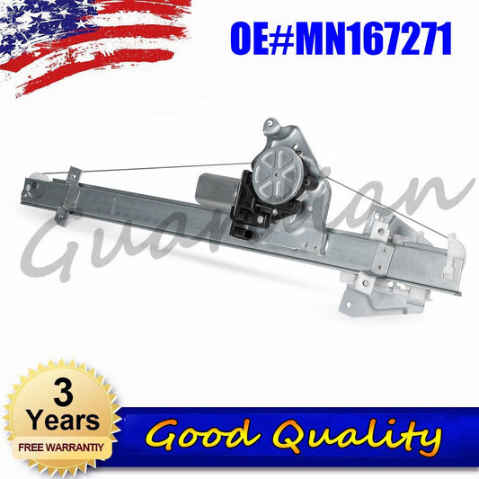 Front left window lift adjuster with motor MN167271 suitable for Montero V73W V75W