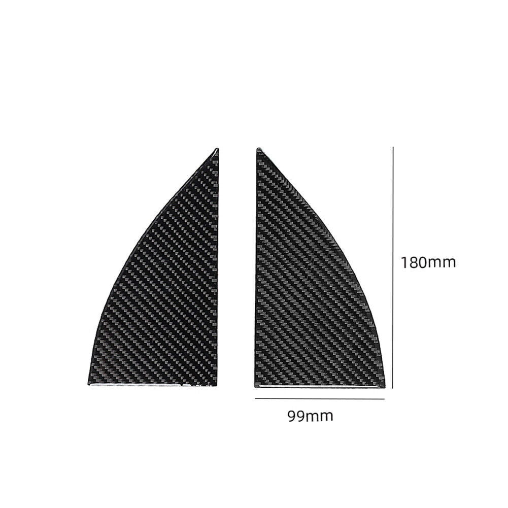 for Toyota Tacoma 2016-2022 Carbon Fiber Interior Door A-Pillar Cover Trim