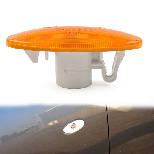 Side Turn Signal Lamp Fender Marker Light Housing for Nissan Cube Dualis Yellow