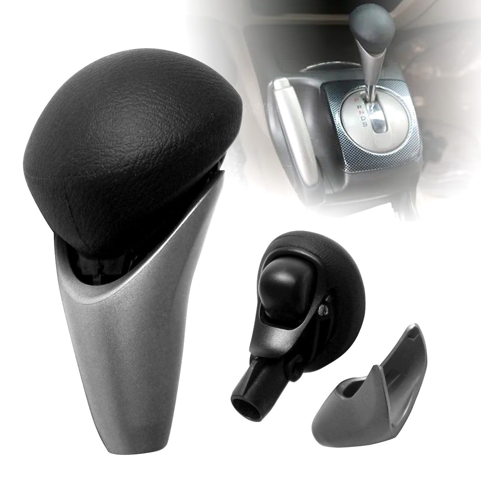 Automatic Gear Shift Lever Knob Assembly for Honda for Civic 06-11 54130-SNA-A81 AT