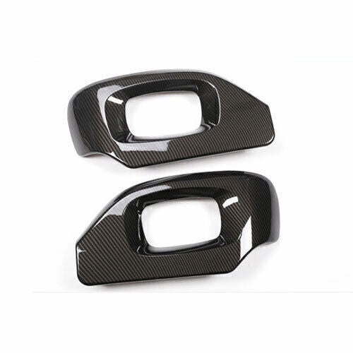 For 14-2017 for Range Rover Sport Carbon Fiber Look for Seat Adjustment Panel Frame Trim