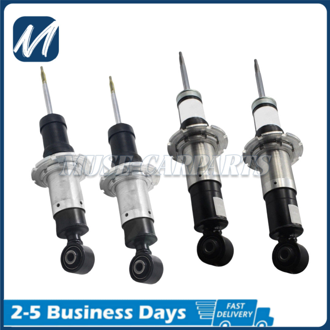2X Rear Coil Spring Shock Struts Assys EDC Fit for BMW E38 740i 740iL 750iL 4.0L 95