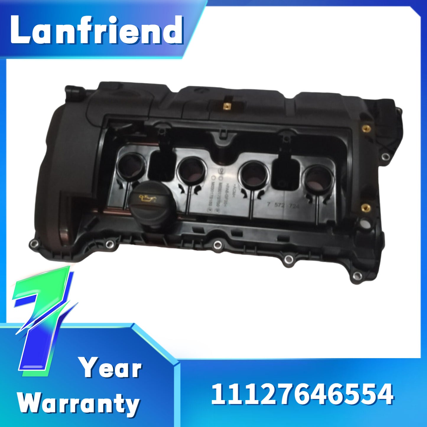 Valve Cover Fit for Mini Cooper 1.6L NA R60 R61 Non-S 2010-2016 High Seal