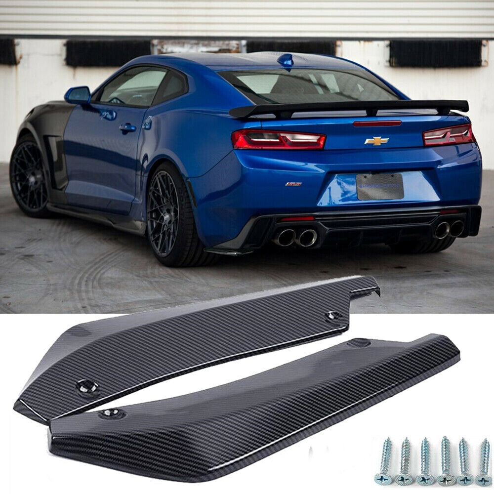 2pcs for Hyundai Accessories Rear Bumper Lip Diffuser Splitter Canard Protector