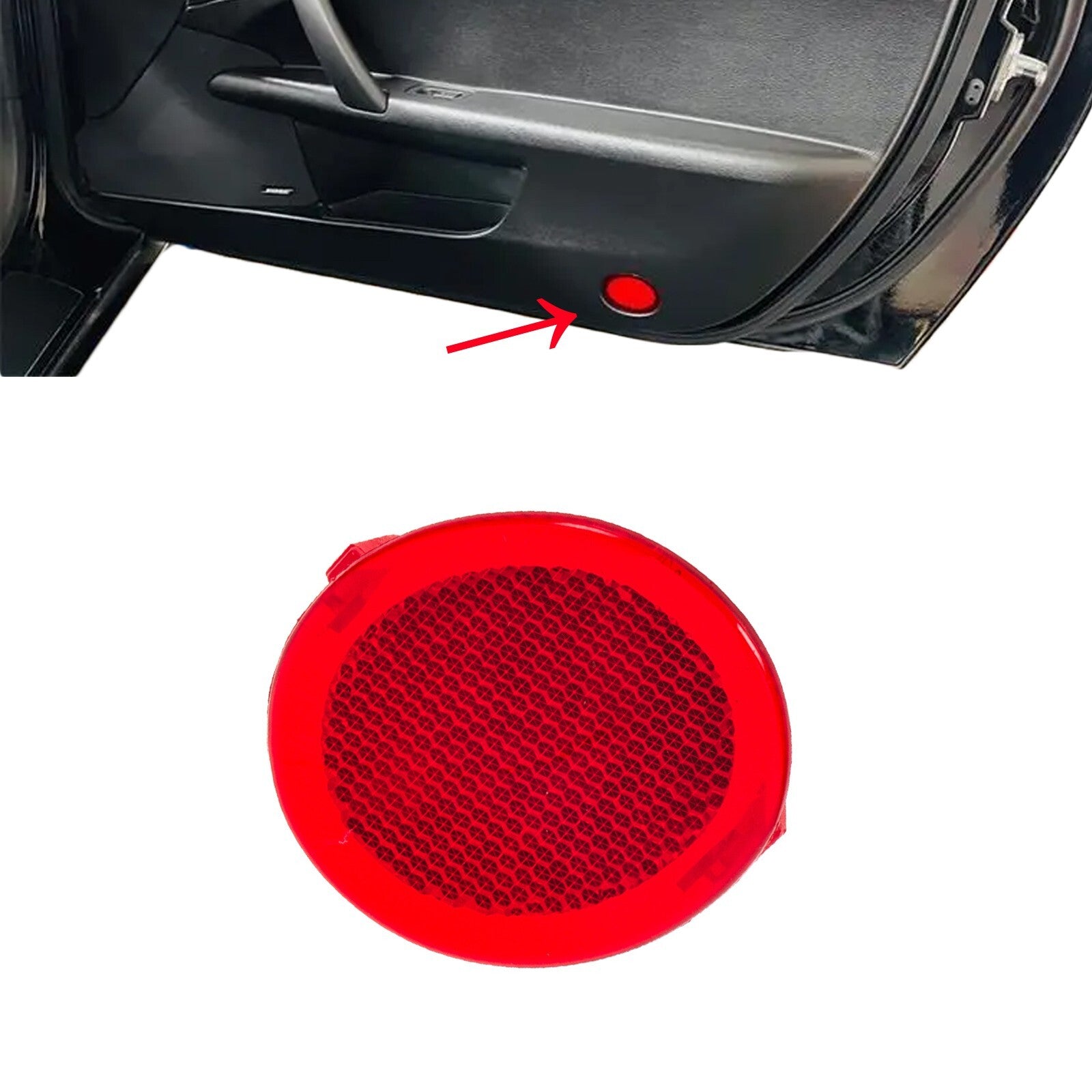 Inside Door Reflectors for Chevrolet for Corvette For C6 2005 2013