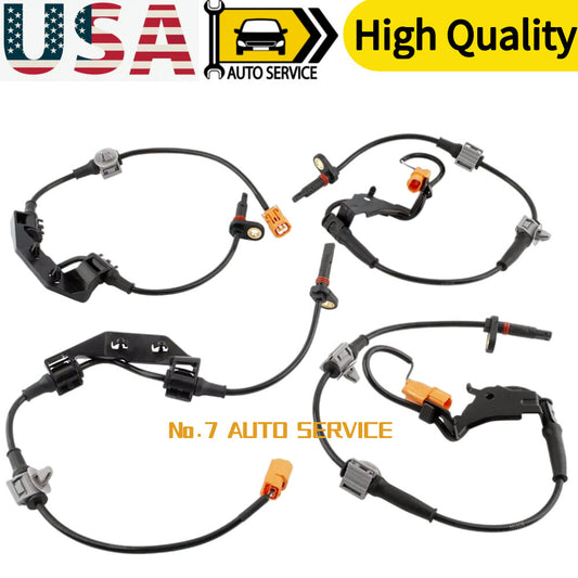 4 ABS Wheel Speed Sensor Front-Rear Left/Right Fits 2003-2011 for Honda Element 2.4L