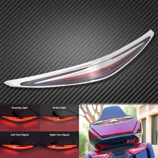 Trunk Luggage Rack LED Running Brake Turn Signal Light Fit for Honda GL1800 2018