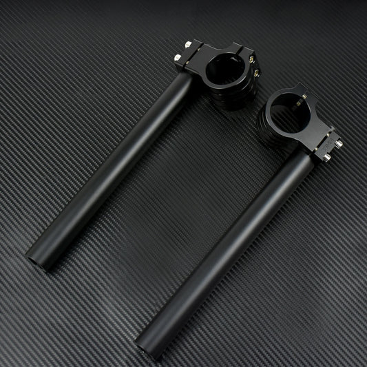 Universal 1 39mm Clip-On Handlebars Fit for Harley Bobber Chopper Cruiser Racer