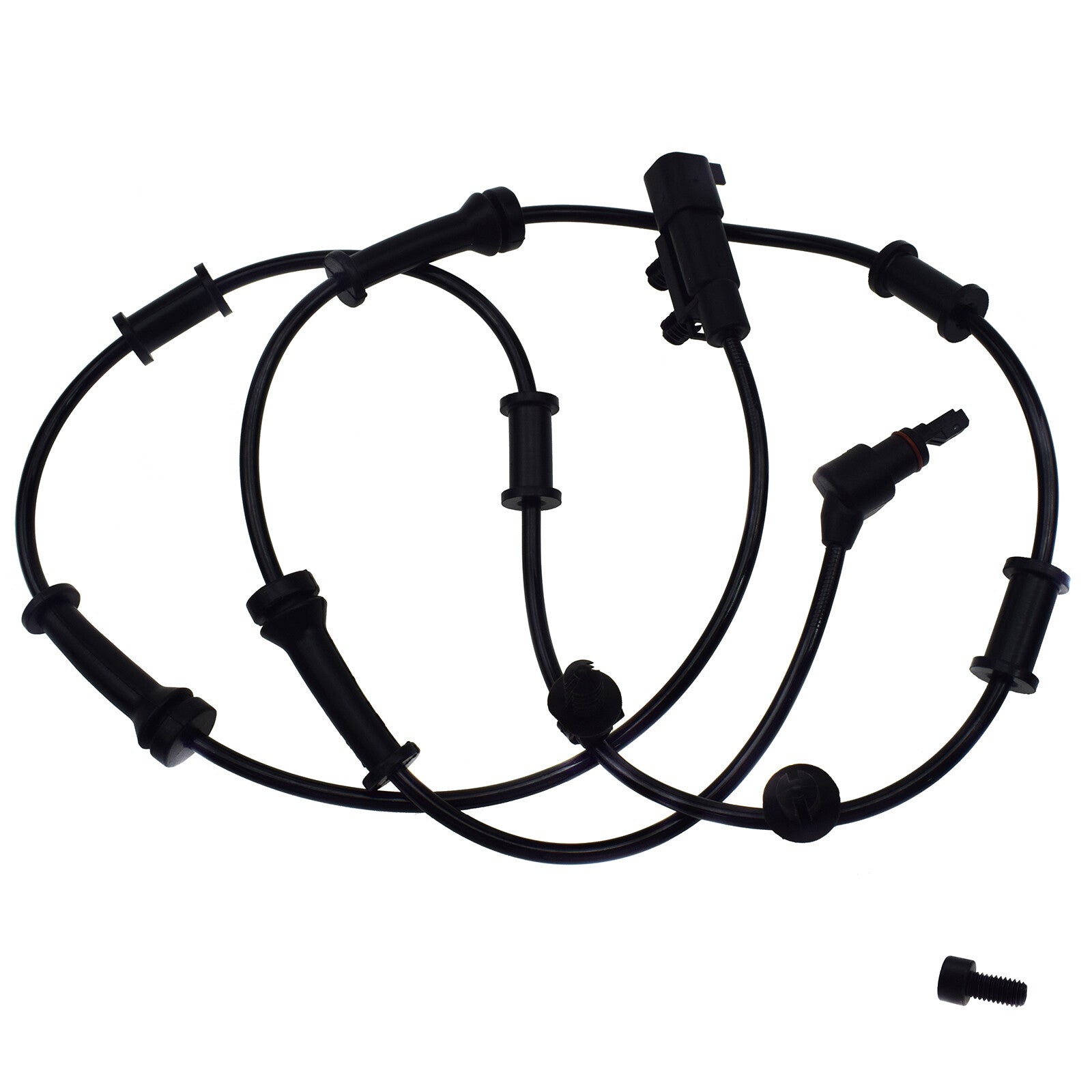 2-piece front ABS wheel speed sensor 68003281AA for Jeep for Wrangler and for Dodge Nitro